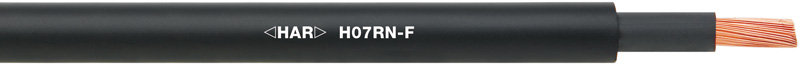 Gummischlauchleitung H07RN-F 1x4 mm² lfm.