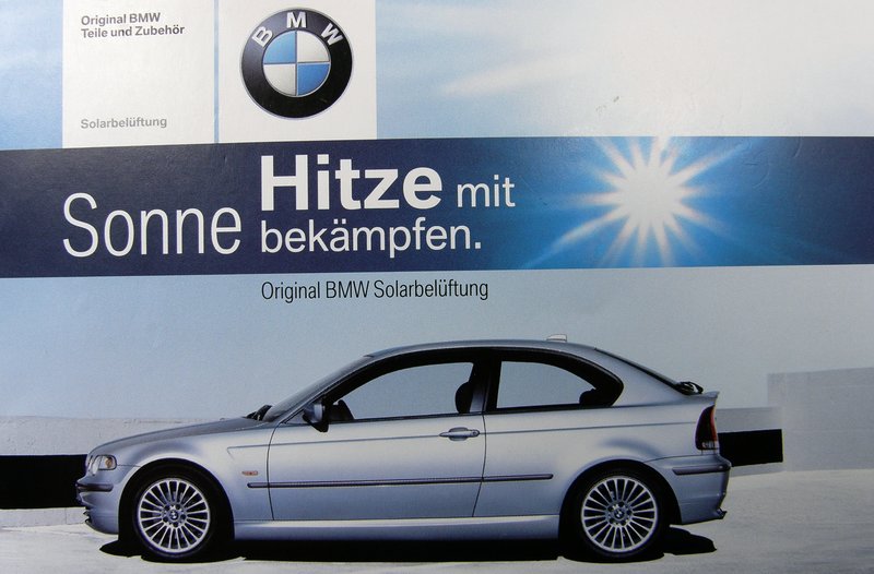 Solarschiebedach für 3er BMW Serie E46 (Bj. 1998-2007)